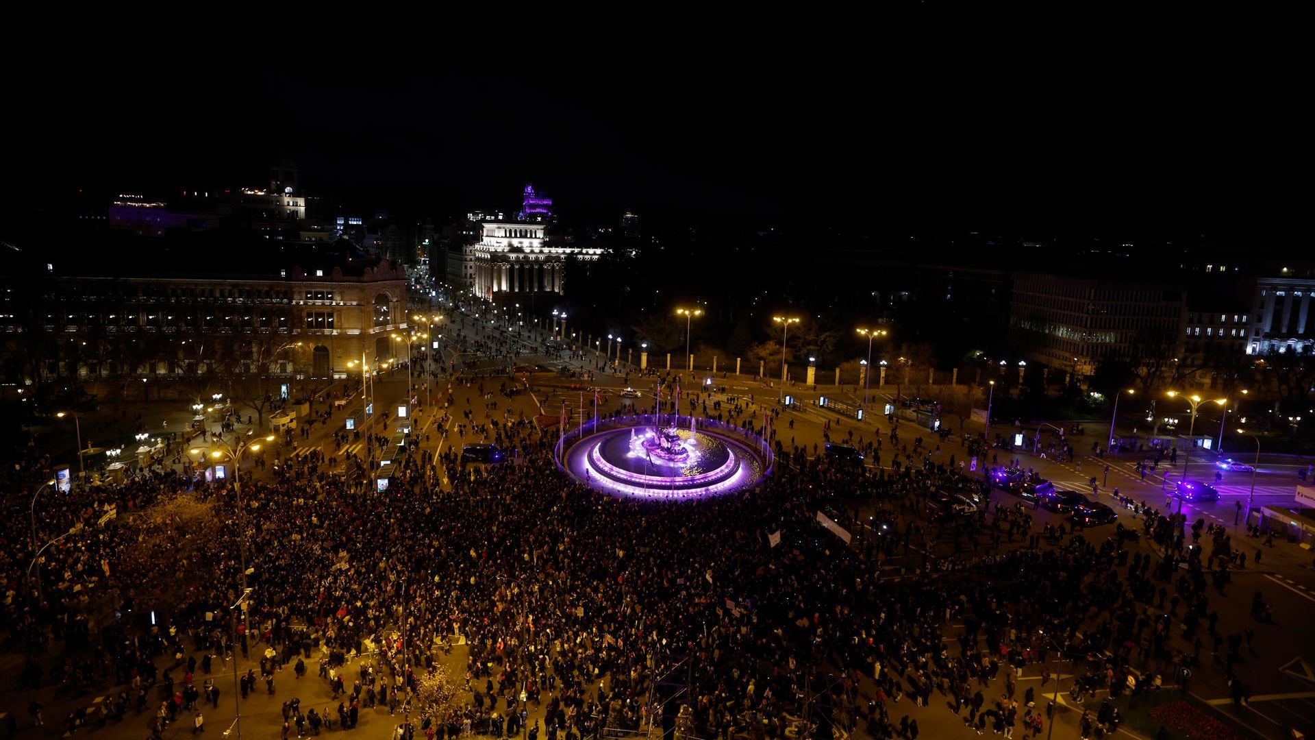 Celebración del 8M en Madrid