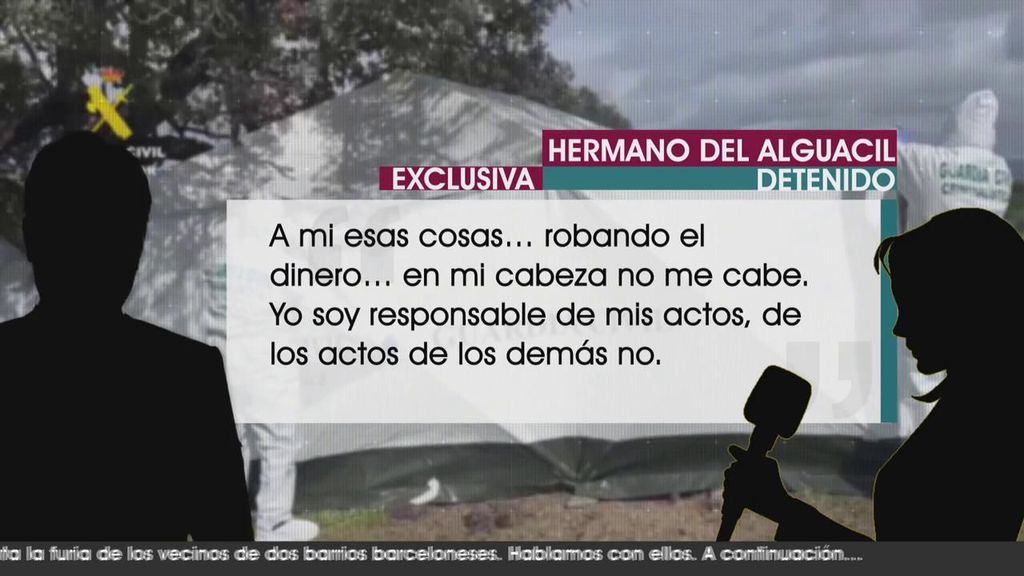 Exclusiva | El hermano del alguacil: “Yo soy responsable de mis actos, de los actos de los demás, no”