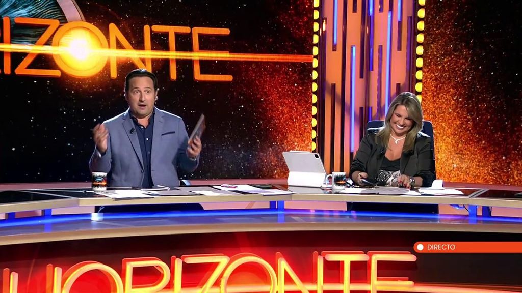 Iker y Carmen comentan que ‘Horizonte’ es trending topic en España y tienen un guiño con Telecinco: “Después está Carmen Borrego, que debe estar saltando en ‘Supervivientes”