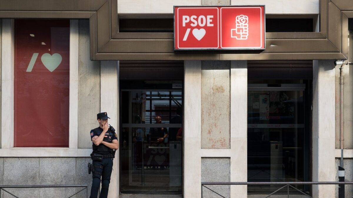 Sede del PSOE en la calle Ferraz