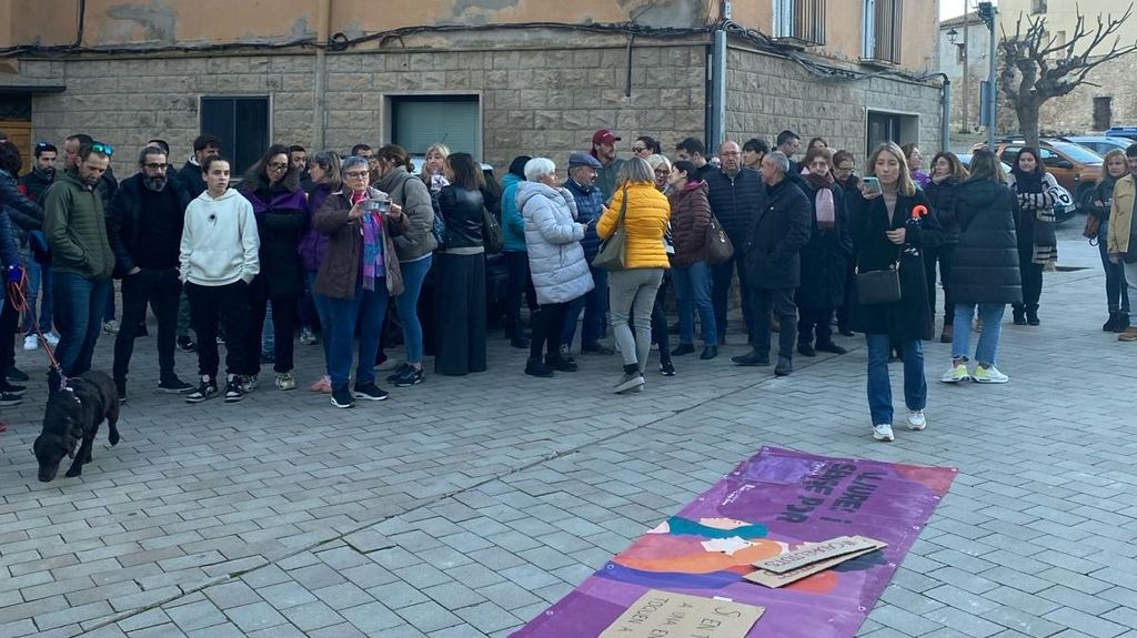 Concentración en Puigverd en Lleida