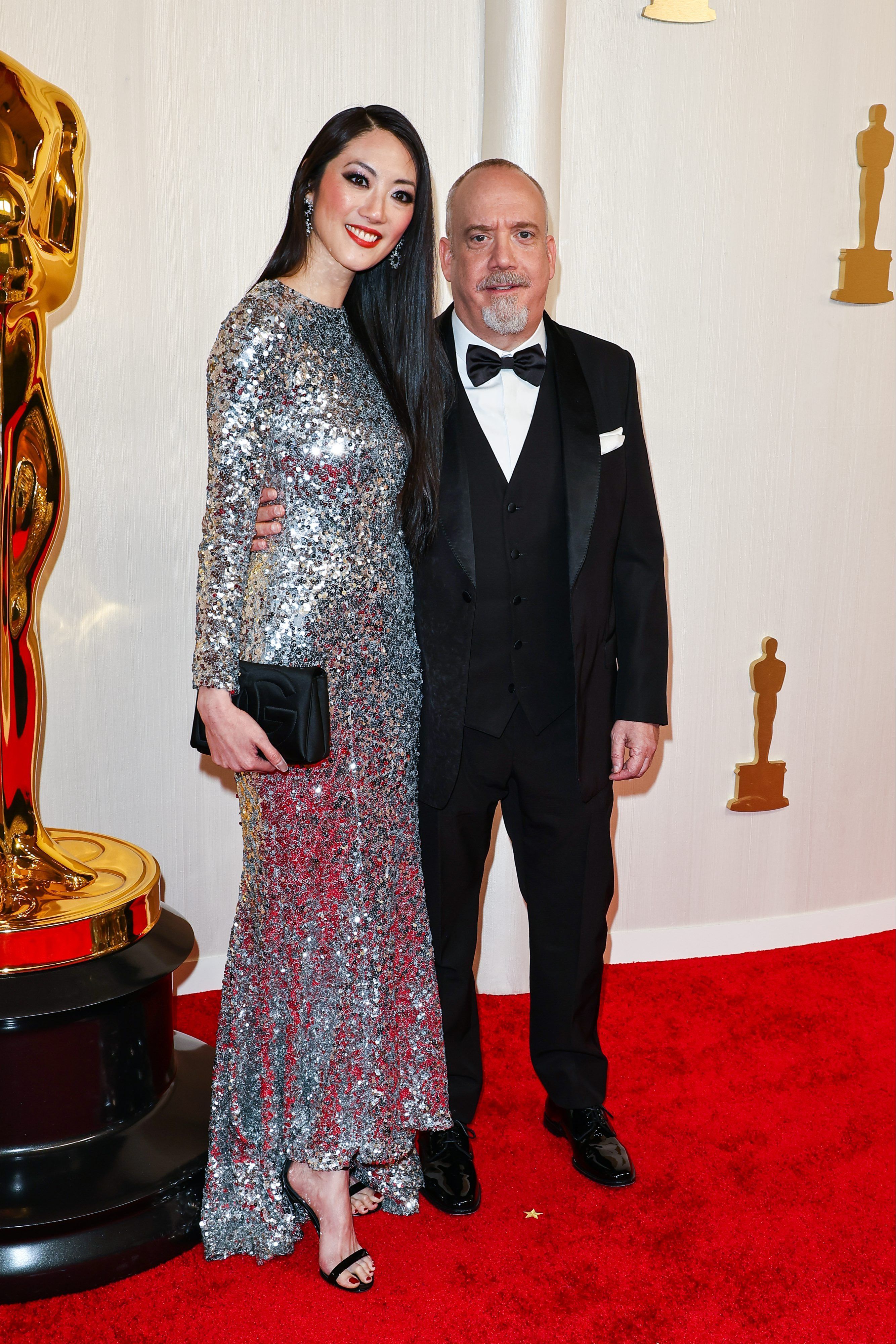 Clara Wong y Paul Giamatti
