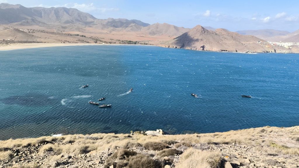 Narcolanchas en la costa del Cabo de Gata-Níjar en Almería