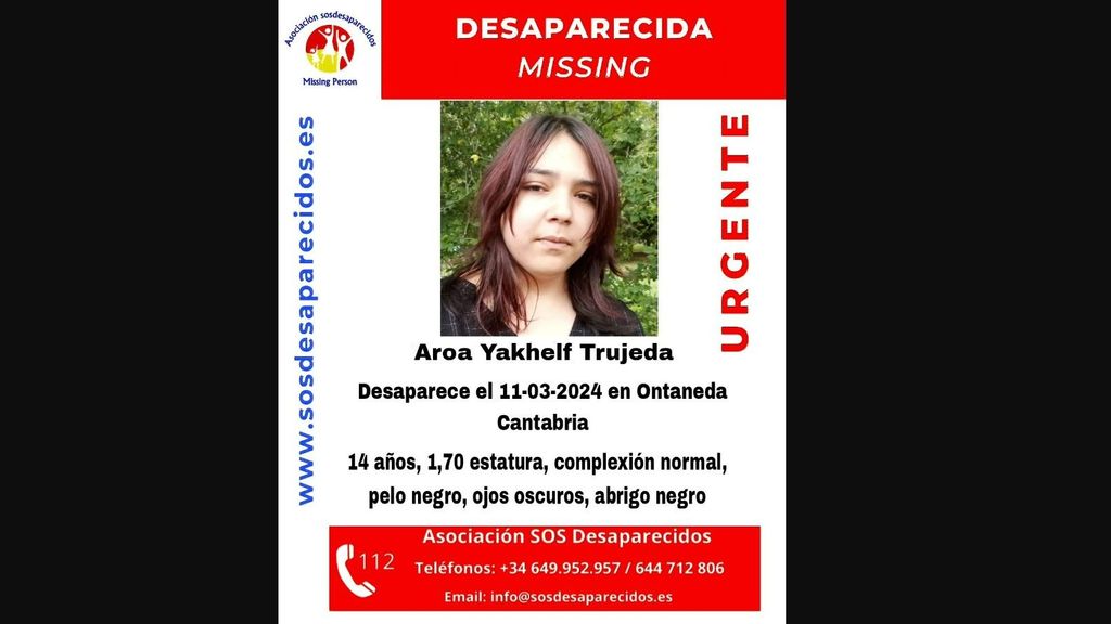 Buscan a una menor de 14 años desaparecida en Ontaneda, Cantabria