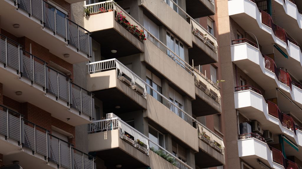 Fachada de un edificio en Barcelona