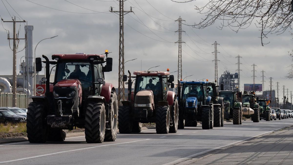 Imagen de archivo protesta agricultores