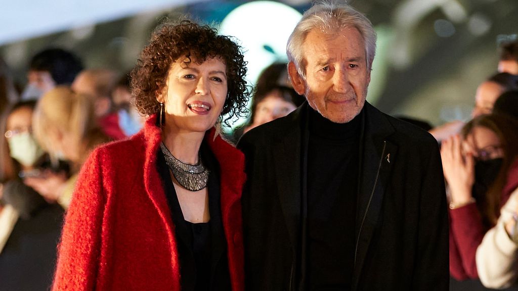 José Sacristán y Amparo Pascual, su mujer, en los premios Goya 2022