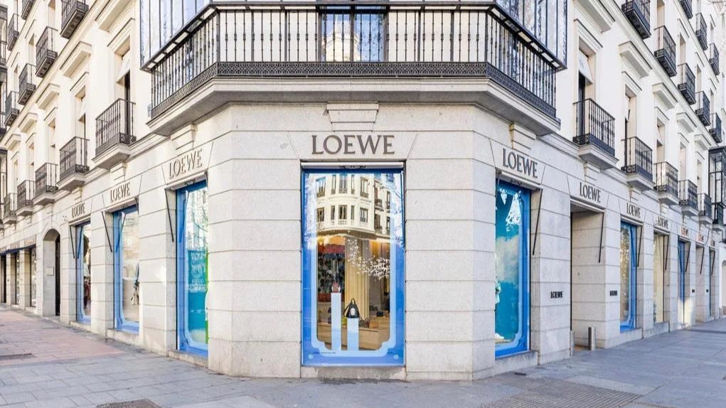 Loewe en la calle de Serrano de Madrid