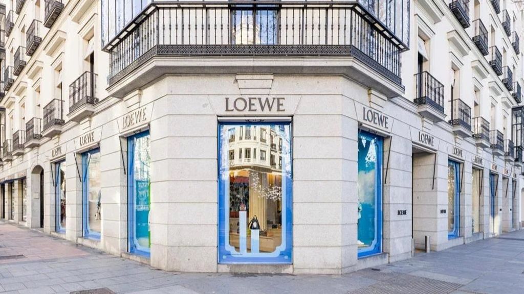 Loewe en la calle de Serrano de Madrid