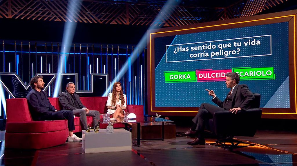 Dulceida, Gorka Otxoa y Sergio Scariolo Martínez y Hermanos Temporada 1 Programa 2