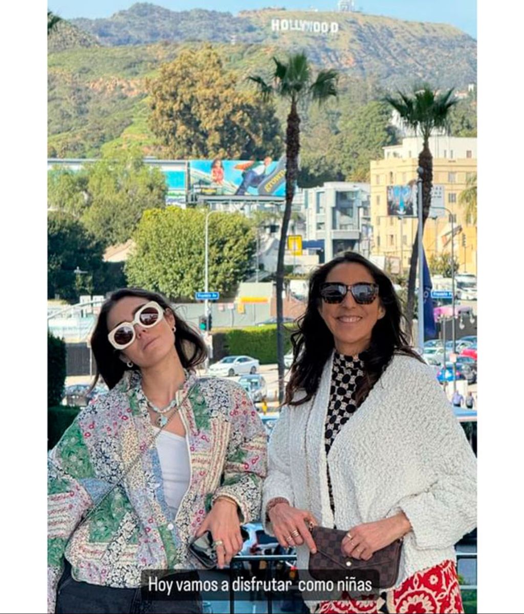 Paz Padilla y Anna Ferrer, en Hollywood, horas antes de Los Oscar