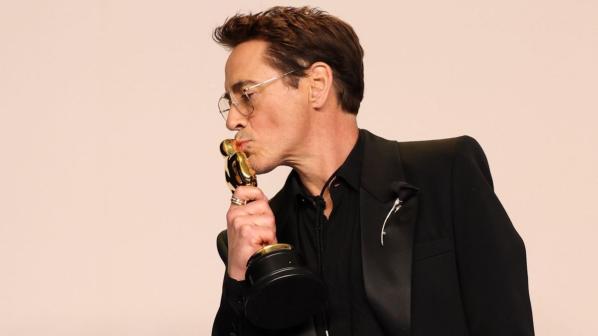 Robert Downey Jr., ganador del Oscar a mejor actor de reparto