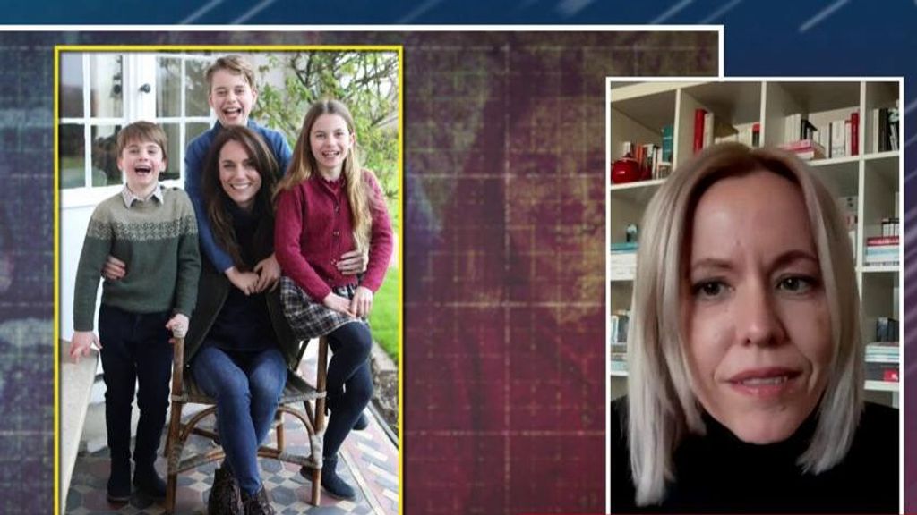 Una experta en la Casa Real desvela lo que esconde la foto manipulada de Kate Middelton y sus hijos