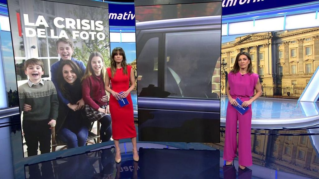 Con Ángeles Blanco e Isabel Jiménez Informativos Telecinco 2024 Mediodía 12/03/2024