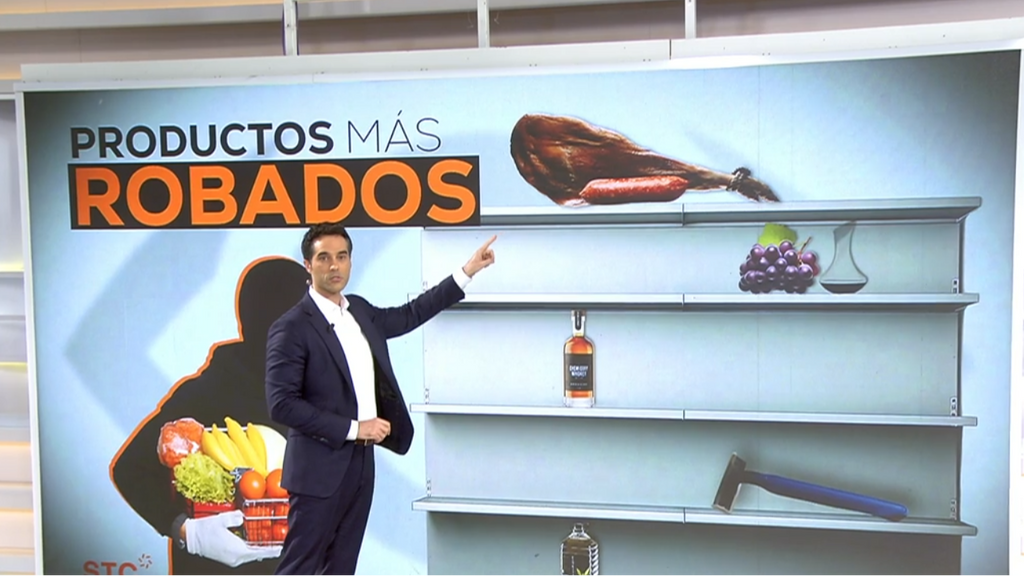 Aceite, ibéricos y licores: los productos más robados en los supermercados españoles