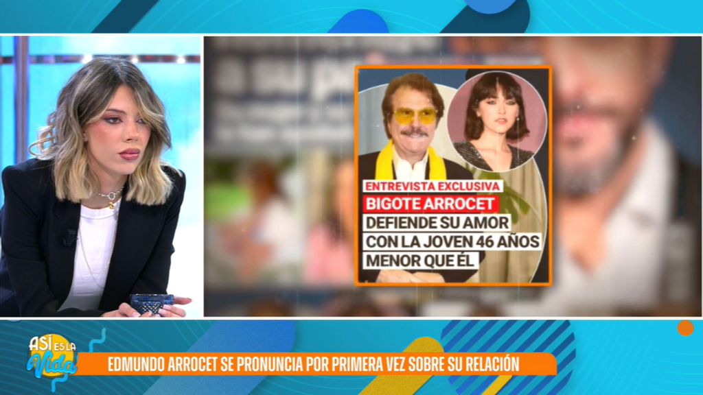 Alejandra Rubio reacciona a las primeras palabras de Edmundo Arrocet sobre su nueva ilusión, la modelo londinense 46 años menor que él