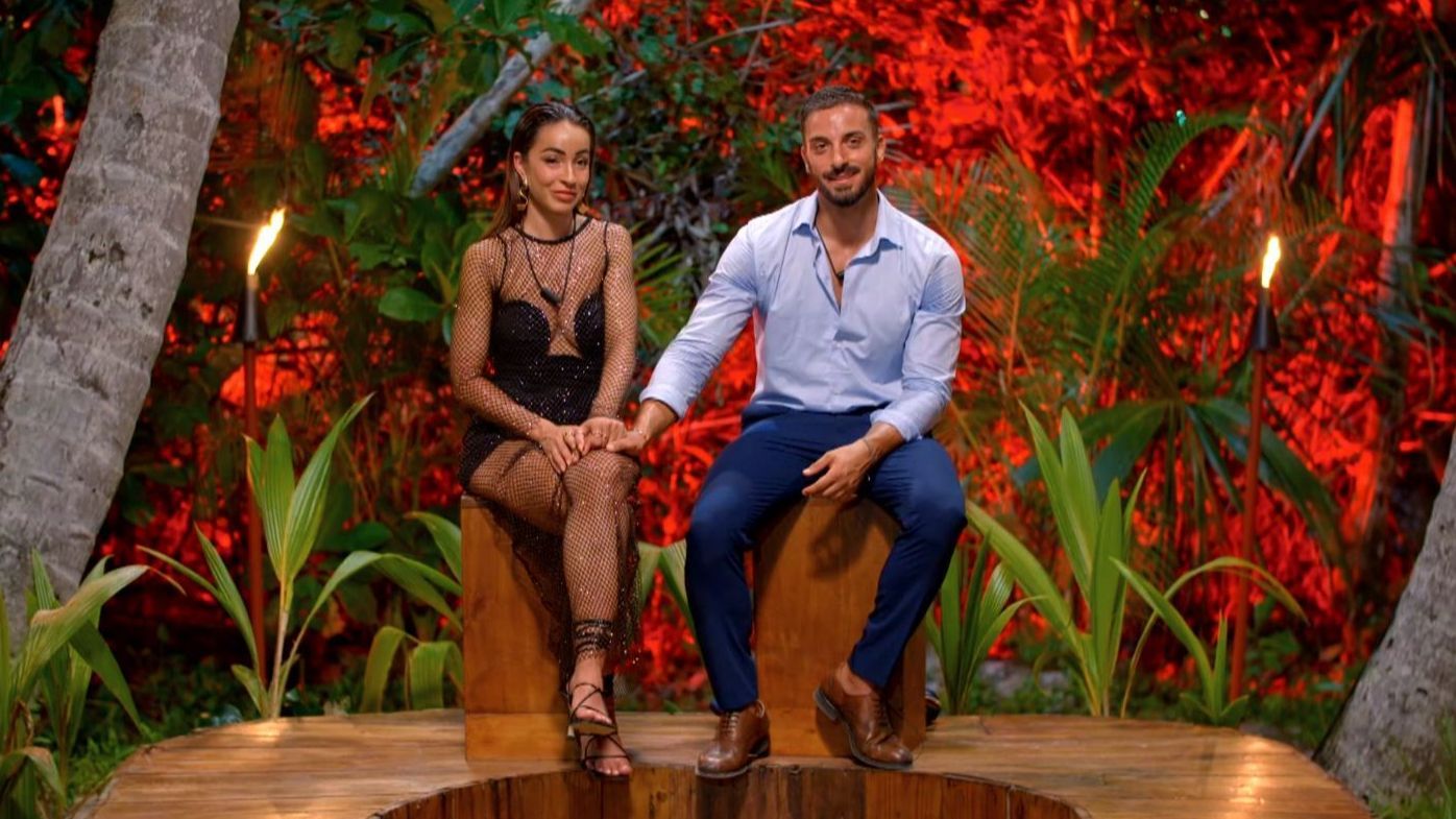 Ana y Borja, en su 'Hoguera final' de 'La isla de las tentaciones'