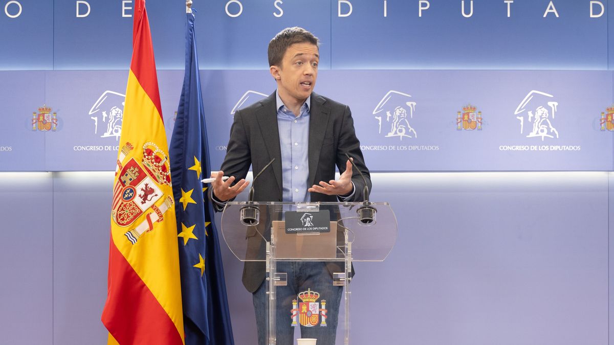 El portavoz de Sumar en el Congreso, Iñigo Errejón