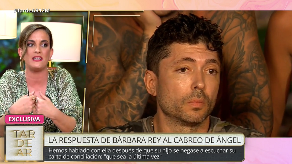 Exclusiva | La respuesta de Bárbara Rey al monumental cabreo de Ángel Cristo en ‘Supervivientes’: “Fue un teatro”