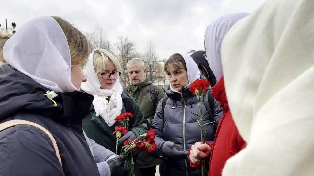 Las mujeres rusas retan a Putin en la Plaza Roja por sus maridos movilizados en Ucrania