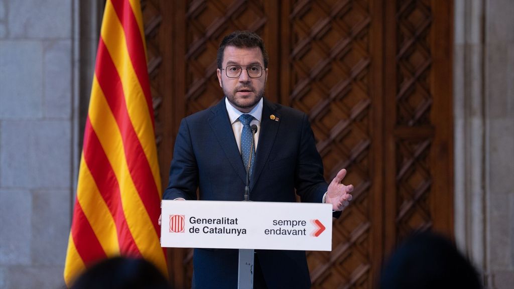 Elecciones anticipadas en Cataluña: Pere Aragonès anuncia que serán el 12 de mayo