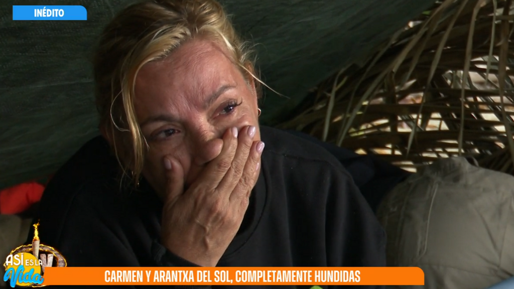 Inédito | Arantxa y Carmen hundidas en 'Supervivientes'