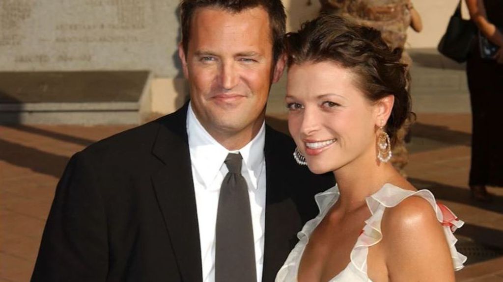 Matthew Perry y Rachel Dunn