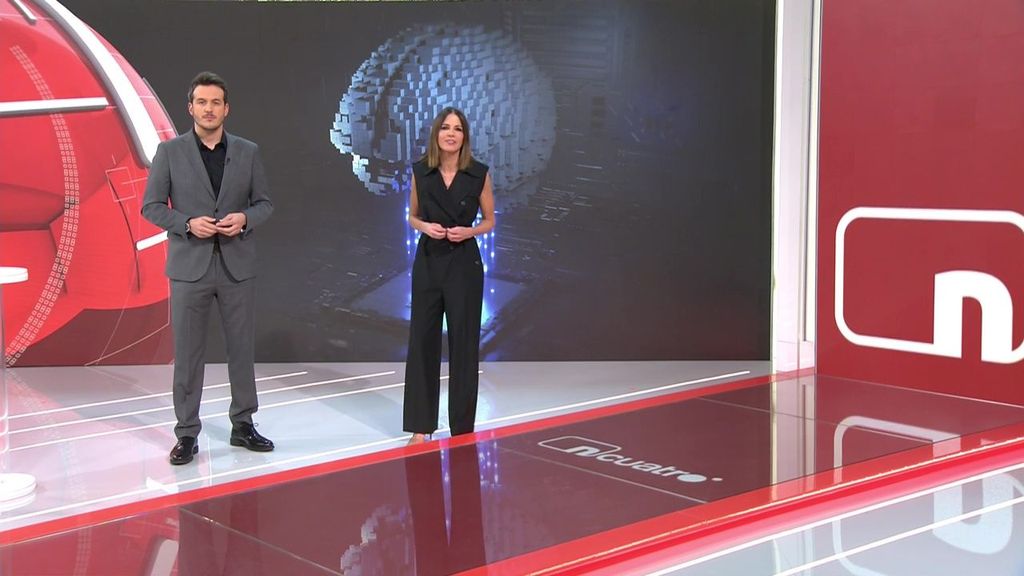 Con Diego Losada y Mónica Sanz Noticias Cuatro 2024 Noche 13/03/2024