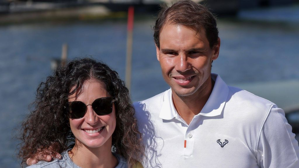 Rafa Nadal con Xisca Perelló.