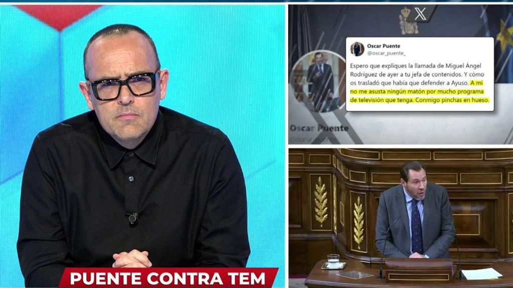 Risto Mejide responde a Óscar Puente tras su cruce de mensajes en redes sociales: "Lo que yo tengo en mi trabajo es libertad"