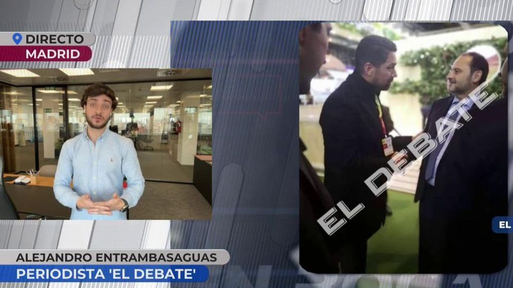 Alejandro Entrambasaguas revela reuniones entre Ábalos y el testaferro de Maduro: "Hay dos imágenes que lo demuestran"