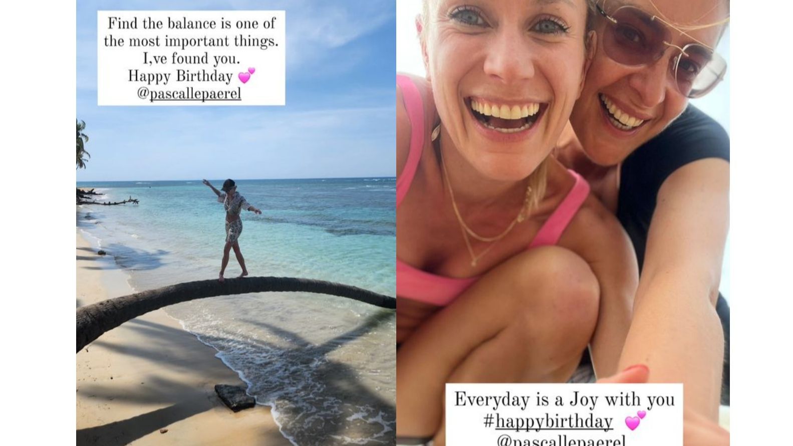 Sandra Barneda se declara a su novia Pascalle: su primera imagen juntas