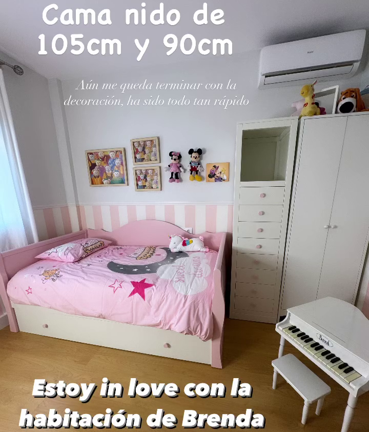 Beatriz Trapote enseña la nueva habitación de su hija Brenda