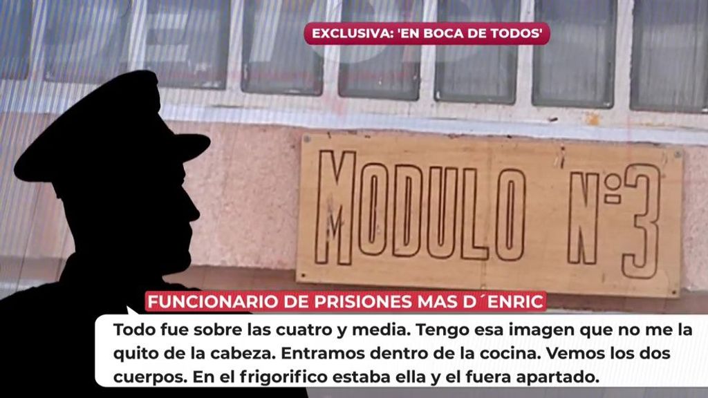 Exclusiva | El testimonio del funcionario que encontró los cuerpos de la cocinera y el asesino en la prisión de Mas d’Enric