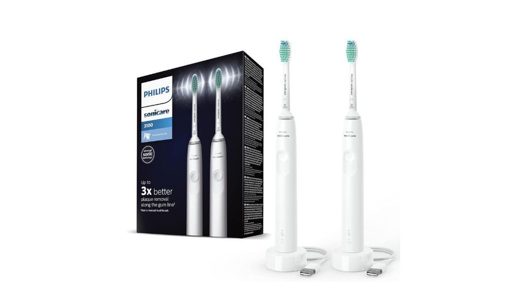 Philips Sonicare Cepillo de dientes eléctrico sónico serie 3100