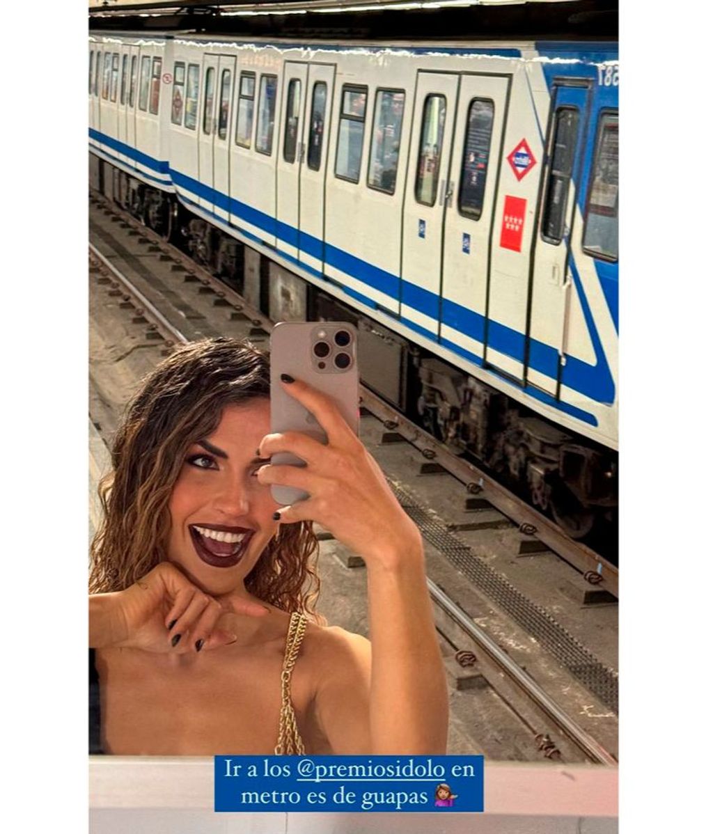 Sofía Suescun lo tiene claro: ir a un evento en transporte público "es de guapas"
