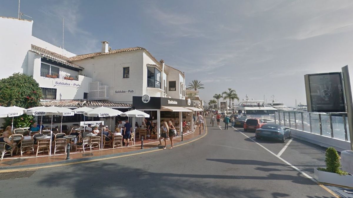 Calle en Puerto Banús, Marbella (Málaga)