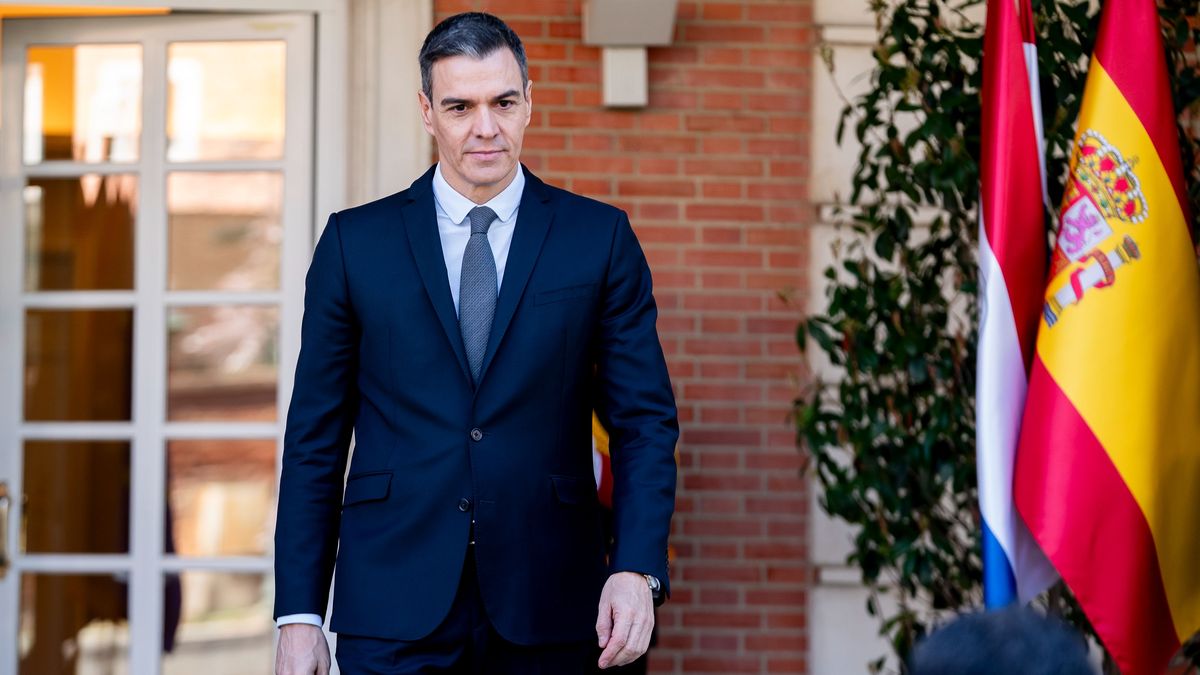 El presidente del Gobierno, Pedro Sánchez