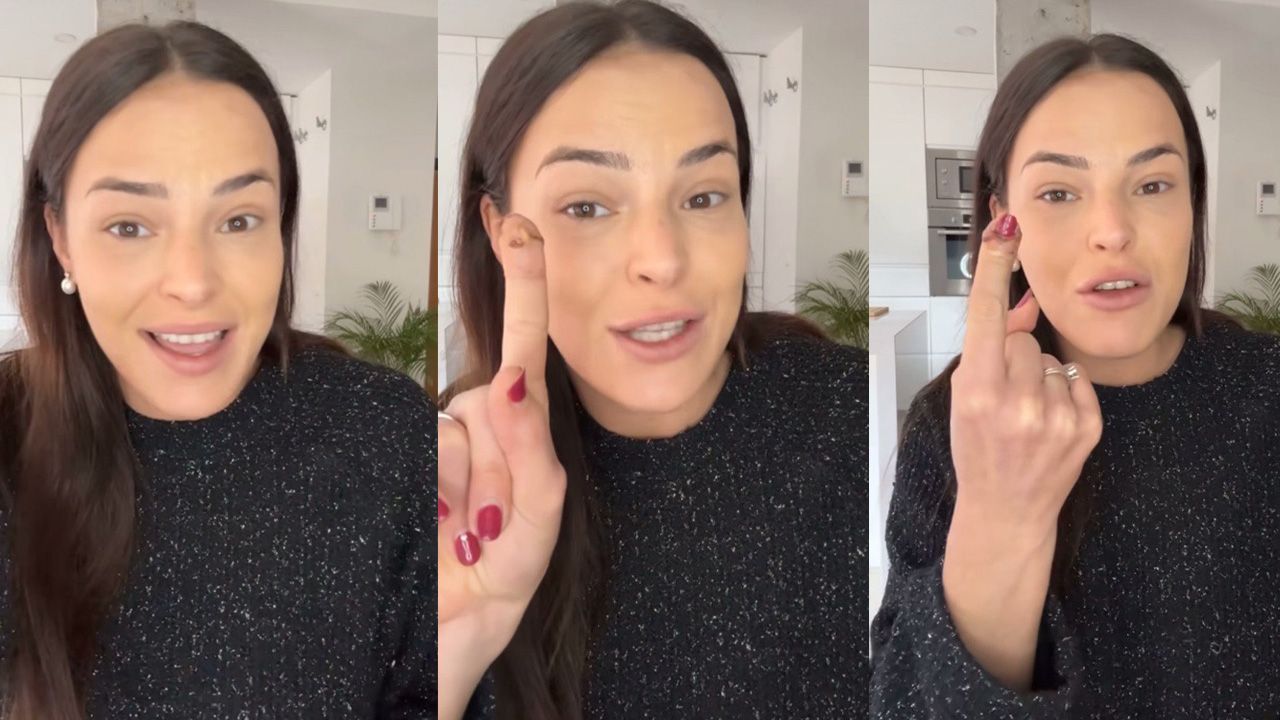 Marta Peñate desvela el accidente doméstico que ha sufrido