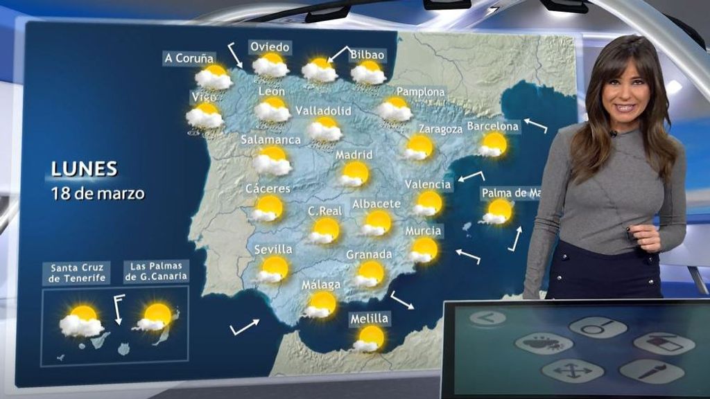 ¿Qué tiempo se espera en España para la jornada del lunes?: lluvias y altas temperaturas, las protagonistas