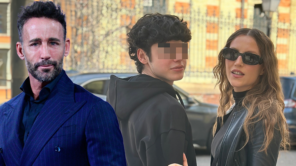 Álvaro Muñoz Escassi presume de sus dos hijos, Ana Barrachina y Álvaro (Fotomontaje realizad con imágenes de Europa Press e Instagram: @alvaroescassioficial)