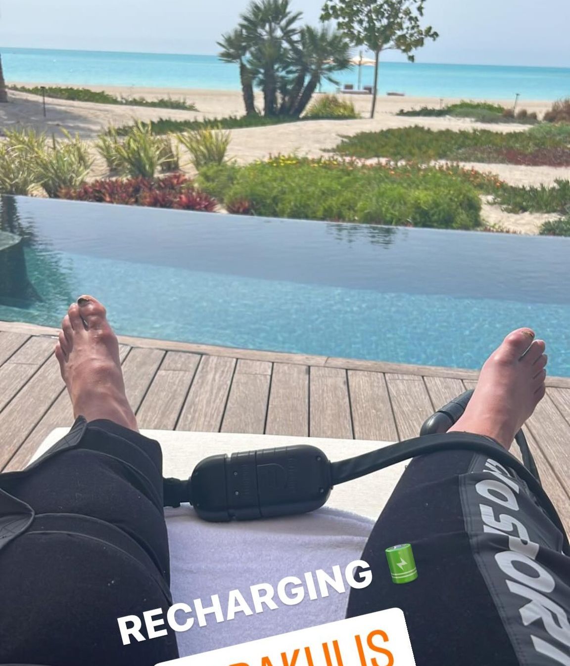 Así han quedado los pies de Ronaldo tras la temporada