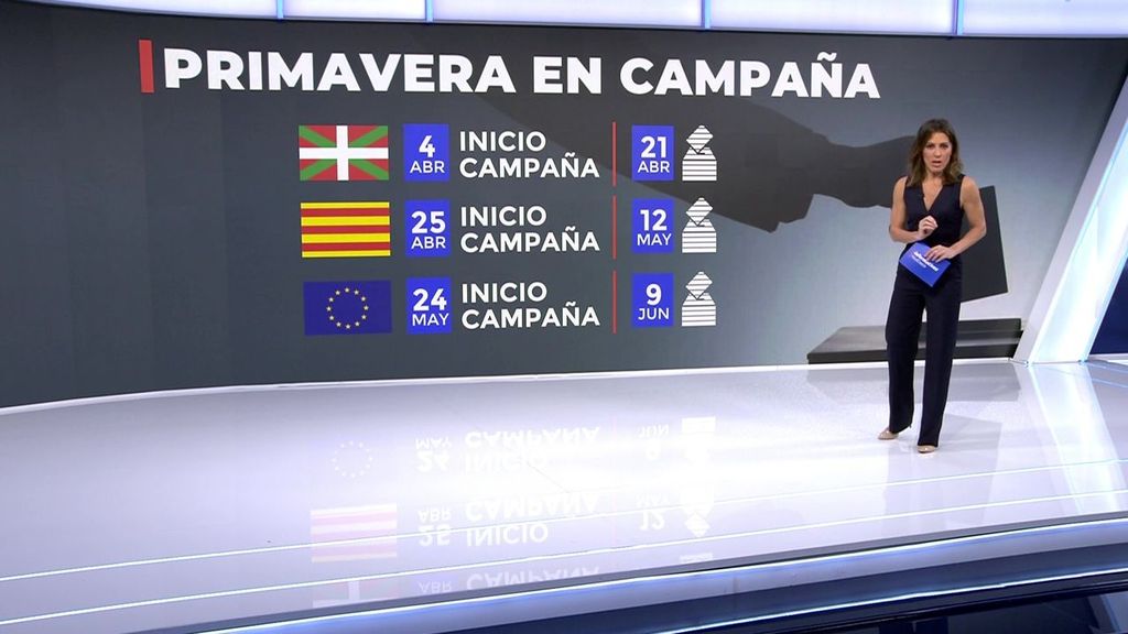 El calendario electoral se complica por la coincidencia entre los procesos en Cataluña, País Vasco y Europarlamento