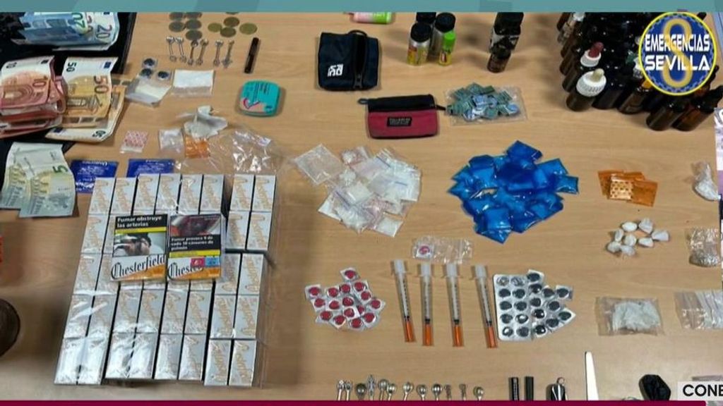 La Policía intervino 260 sustancias y más de 3.000 euros en metálico