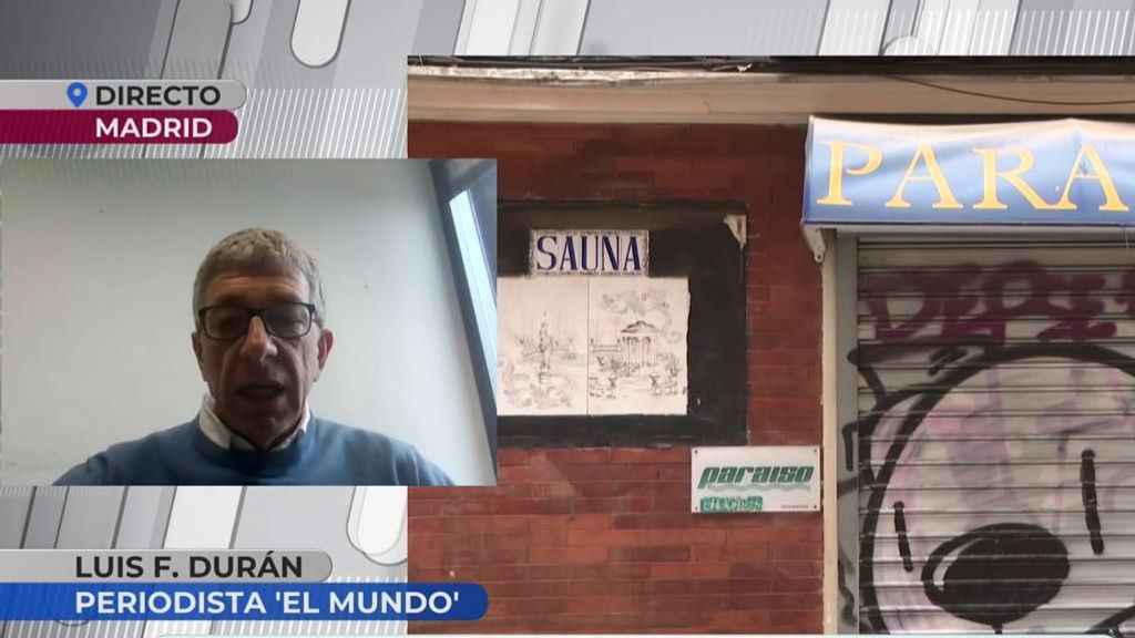 Luis F. Durán, sobre la violación a un hombre en una sauna de Madrid: "Cree que le echaron algo en la bebida"