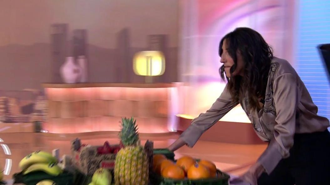 Paz Padilla 'roba' fruta en 'TardeAR'