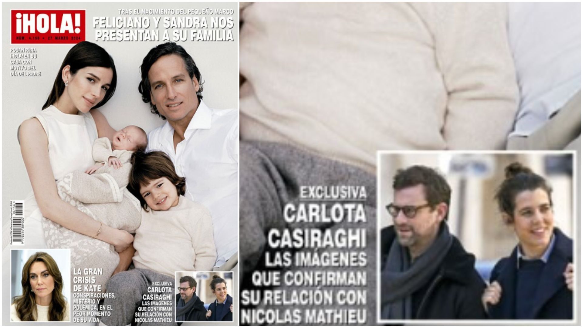 Portada de la revista '¡Hola!' (20.03.24)