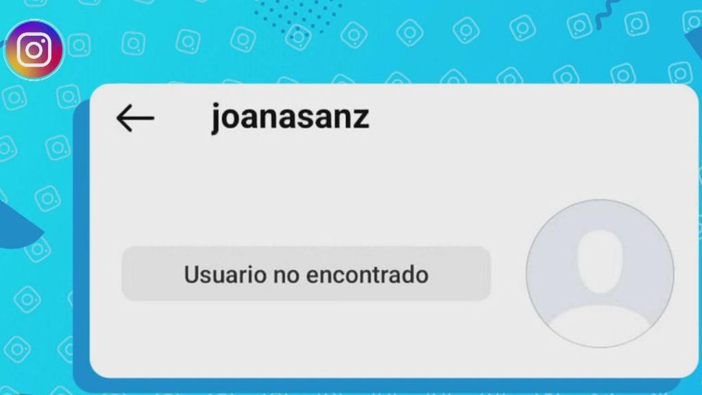 Joana Sanz se borra Instagram