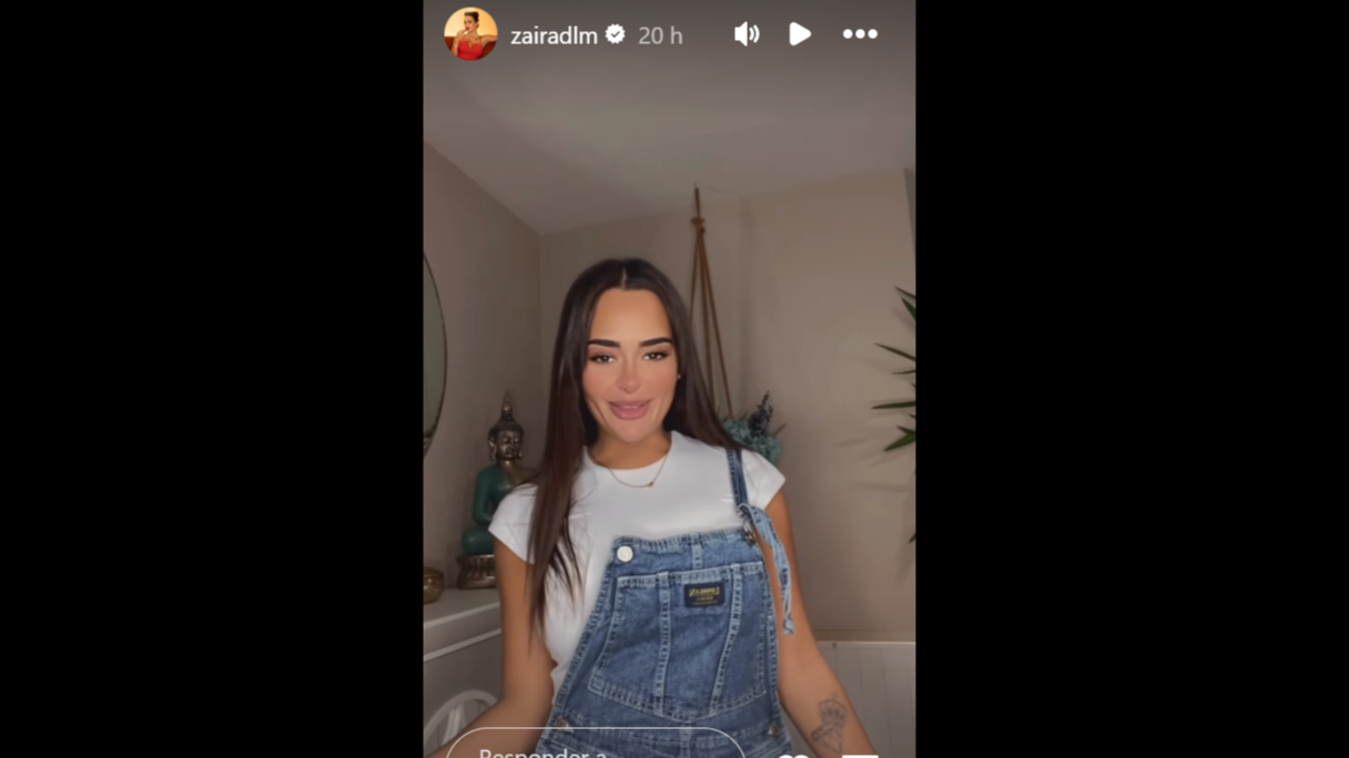 Zaira cuenta cuando rajó su vestido para el reencuentro