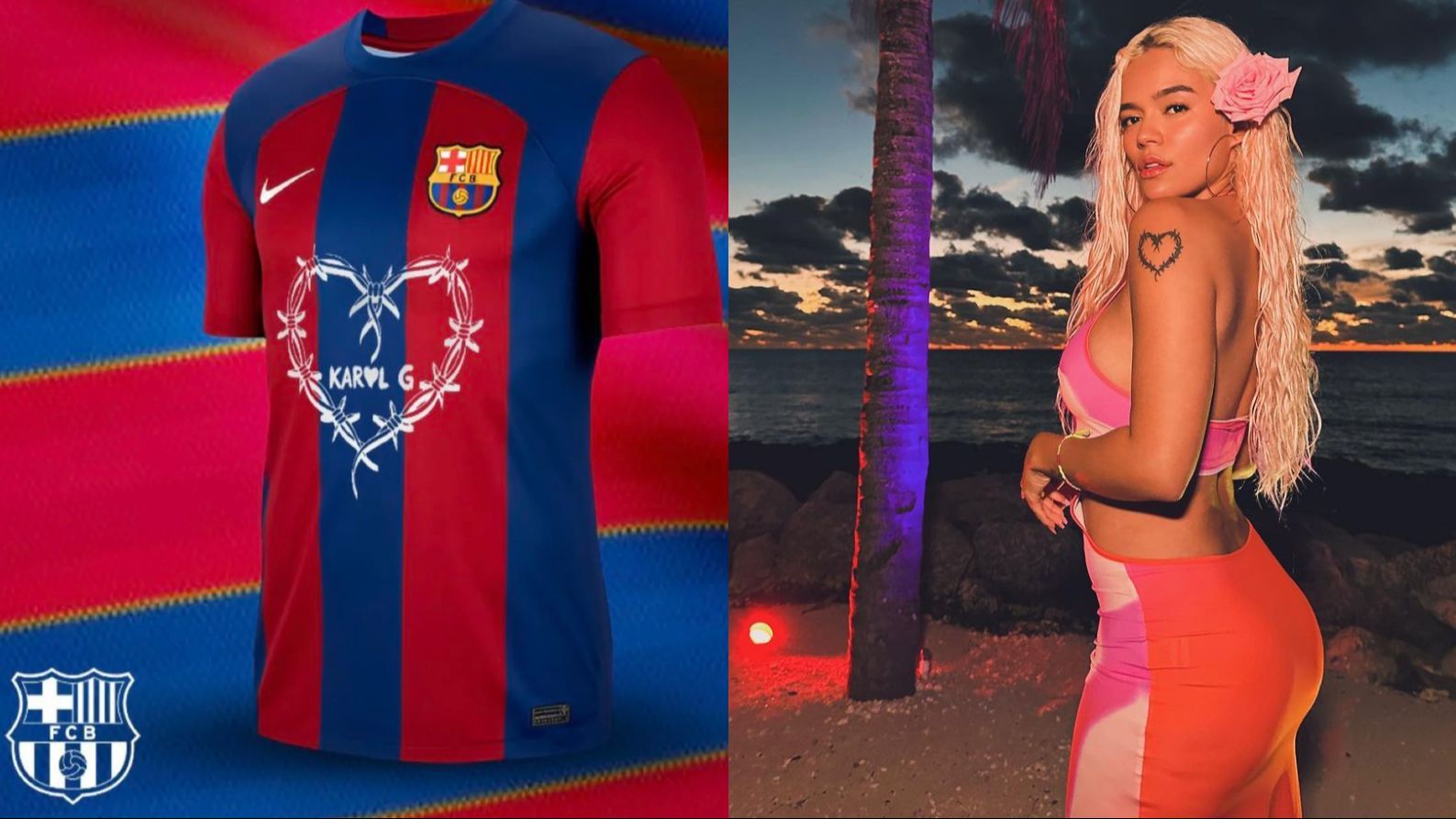 El corazón de espinas, emblema de Karol G